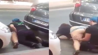 Thevidiya aunty veethiyile ool vangum mature outdoor sex