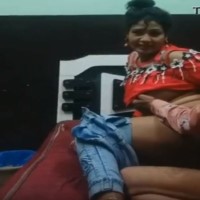 குமுதவல்லியை குனிய வைத்து குண்டி காமம்